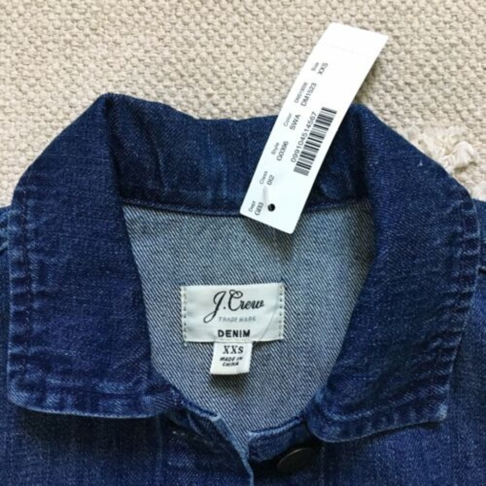 J.Crew Denim Work Swing Jacket in Stanmore Wash - Picture 6 of 8